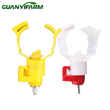 Bebedero de tetina para pájaros