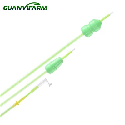 Catéter lubricante para inseminación artificial porcina