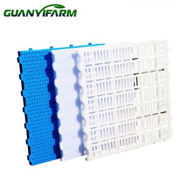 Piso de listones de plástico de cerdo