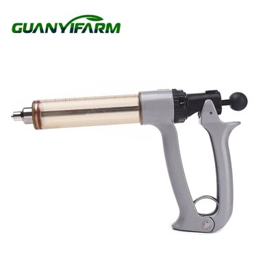 Pistola de jeringa veterinaria para inyección de aves de corral